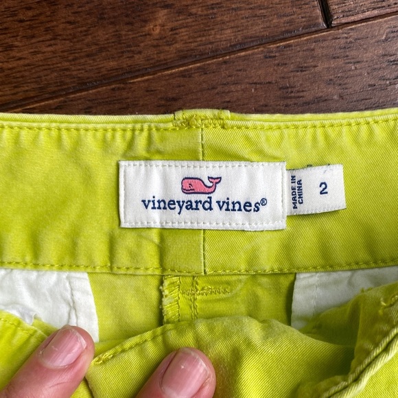 Vineyard Vines Lime Green Shorts - Picture 2 of 11
